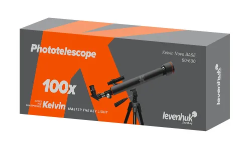 foto Fototeleskop Levenhuk Kelvin Nova BASE 50/600,  7