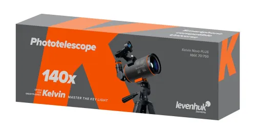 zdjęcie Fototeleskop Levenhuk Kelvin Nova PLUS MAK 70/750,  6