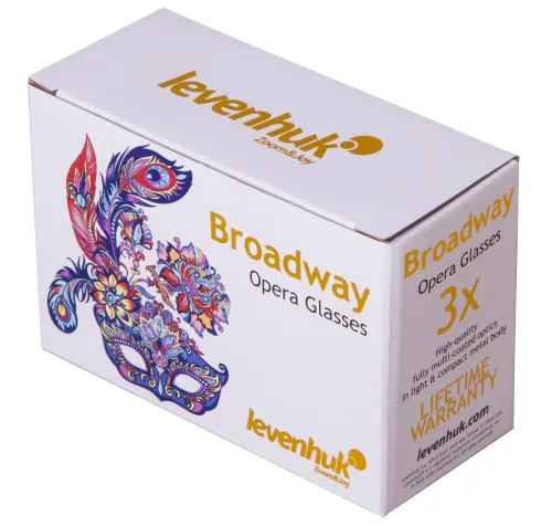 fotografia Lornetki teatralne Levenhuk Broadway 325C z łańcuszkiem,  13