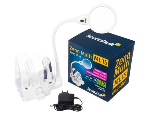 obraz Biała lupa Levenhuk Zeno Multi ML15,  2