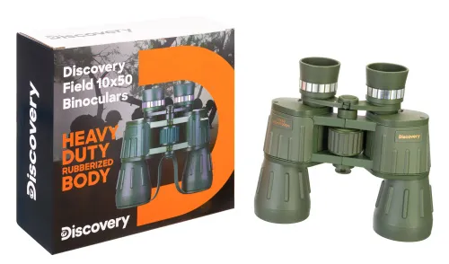 obraz Lornetka Levenhuk Discovery Field 10x50,  11