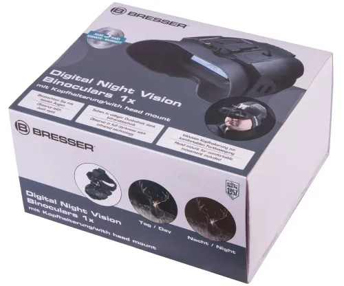 obraz Cyfrowa lornetka noktowizyjna Bresser 1–2x z montażem na głowę,  14