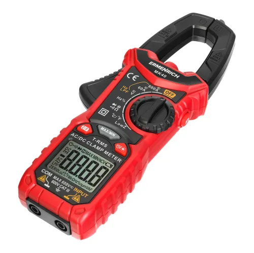 foto Cyfrowy miernik cęgowy Ermenrich Ping MK40,  4