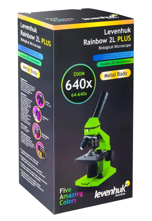 obraz Mikroskop Levenhuk Rainbow 2L PLUS,  14