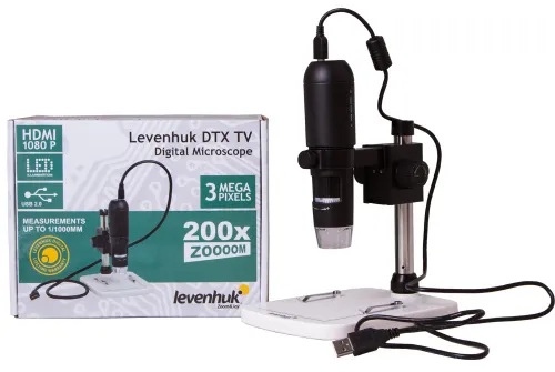 fotografia Mikroskop cyfrowy Levenhuk DTX TV,  2
