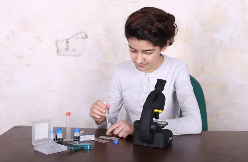 foto Mikroskop Bresser National Geographic 40–640x z adapterem do smartfona,  11