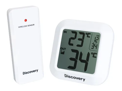 zdjęcie Stacja meteorologiczna Levenhuk Discovery Report W20 z zegarem,  3