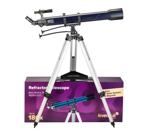 foto Teleskop Levenhuk New Skyline PLUS 90/900 AZ3,  2