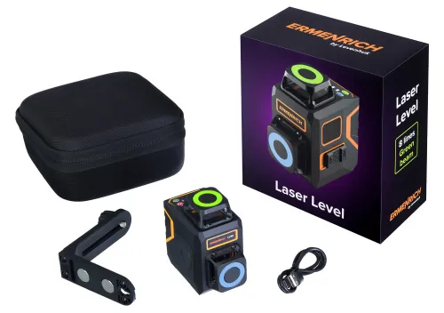 foto Poziomica laserowa Ermenrich PRO LV40, czarny,  2