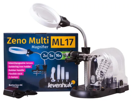 fotografia Czarna lupa Levenhuk Zeno Multi ML17,  2