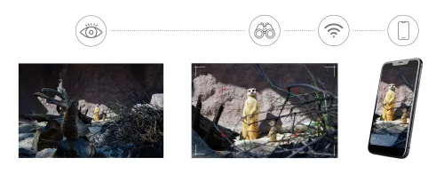 fotografia Cyfrowy fotomonokular Levenhuk Kelvin Snap ED 8x42,  5