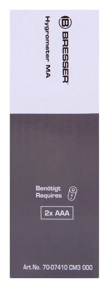 foto Higrometr Bresser z alarmem pleśniowym, czarny,  12