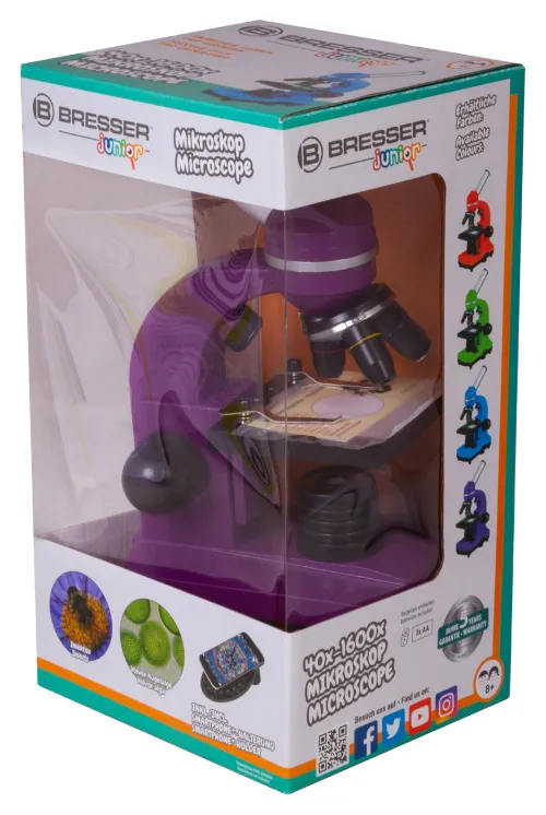 zdjęcie Mikroskop Bresser Junior Biolux SEL 40–1600x,  11