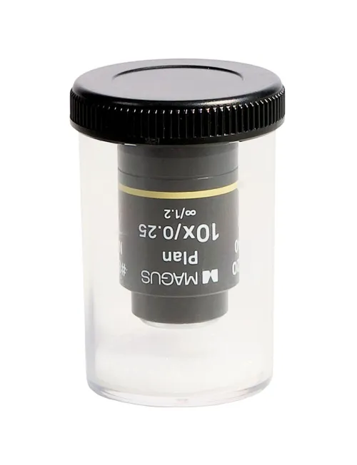 foto Obiektyw MAGUS 10PL60V Plan 10х/0,25 ∞/1,2 H60 mm,  5