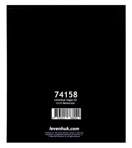 obraz Monokular Levenhuk Vegas ED 10x50,  21