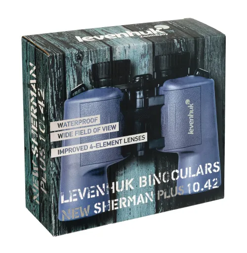 foto Lornetka Levenhuk New Sherman PLUS 10x42,  13