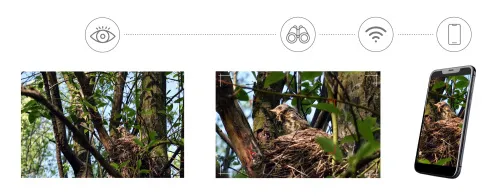 obraz Cyfrowy fotomonokular Levenhuk Kelvin Snap 8x25,  5