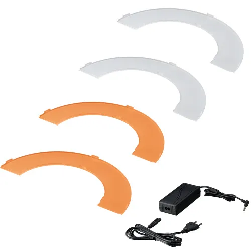 fotografia Ściemniane oświetlenie pierścieniowe LED Bresser BR-RL12 o świetle dziennym, 45 W, z torbą,  6