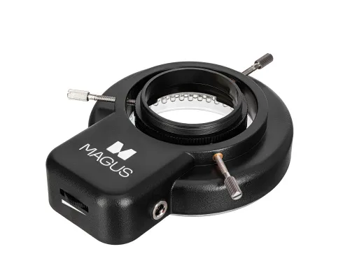 fotografia Lampa pierścieniowa MAGUS LED 144A z adapterem z gwintem,  3