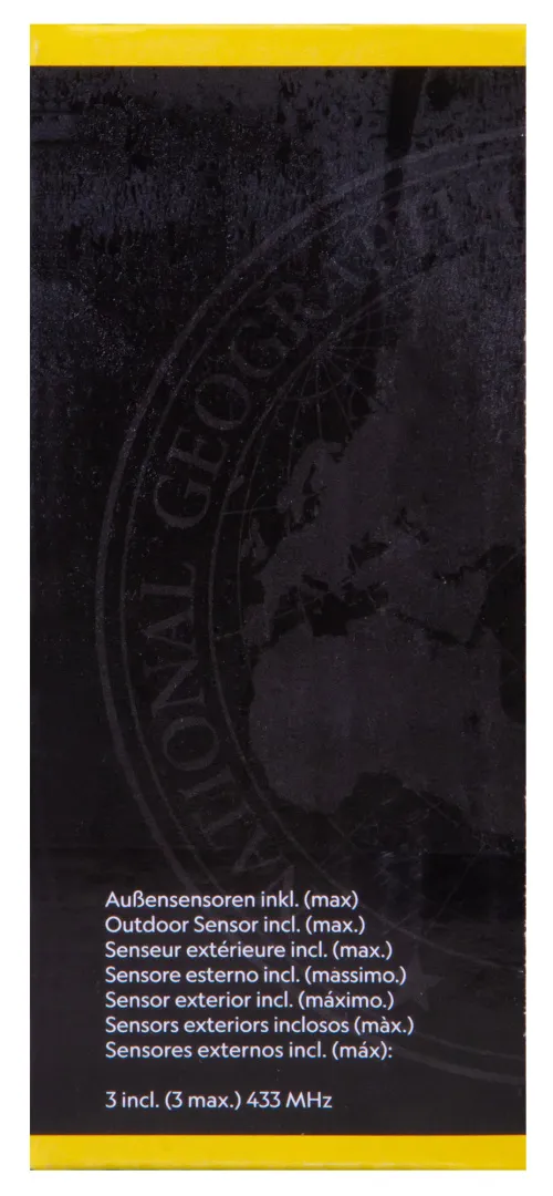 zdjęcie Termohigrometr Bresser National Geographic dla 4 zakresów pomiarowych, czarny,  14