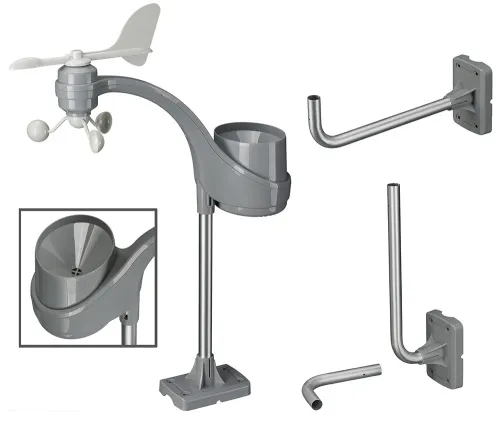 zdjęcie Stacja meteorologiczna Bresser ClimaTemp XXL o wyglądzie drewna,  10