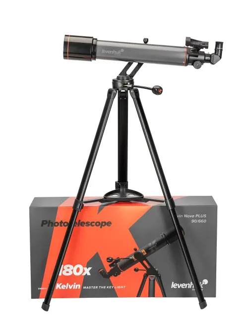 foto Fototeleskop Levenhuk Kelvin Nova PLUS 90/660,  2