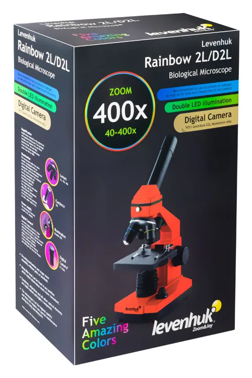 fotografia Mikroskop Levenhuk Rainbow 2L,  14