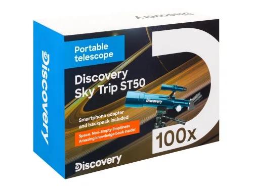obraz Teleskop Levenhuk Discovery Sky Trip ST50 z książką,  16
