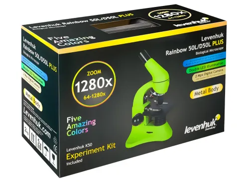 fotografia Mikroskop cyfrowy Levenhuk Rainbow D50L PLUS 2M, Moonstone\Kamień księżycowy,  17