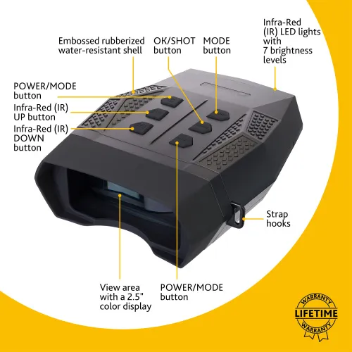 fotografia Cyfrowa lornetka noktowizyjna Levenhuk Halo 13X PLUS,  15