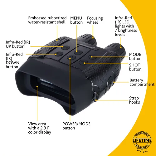 obraz Cyfrowa lornetka noktowizyjna Levenhuk Halo 13X,  13