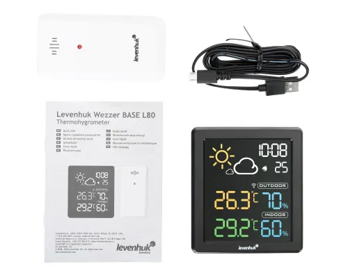 fotografia Termohigrometr Levenhuk Wezzer BASE L80,  3