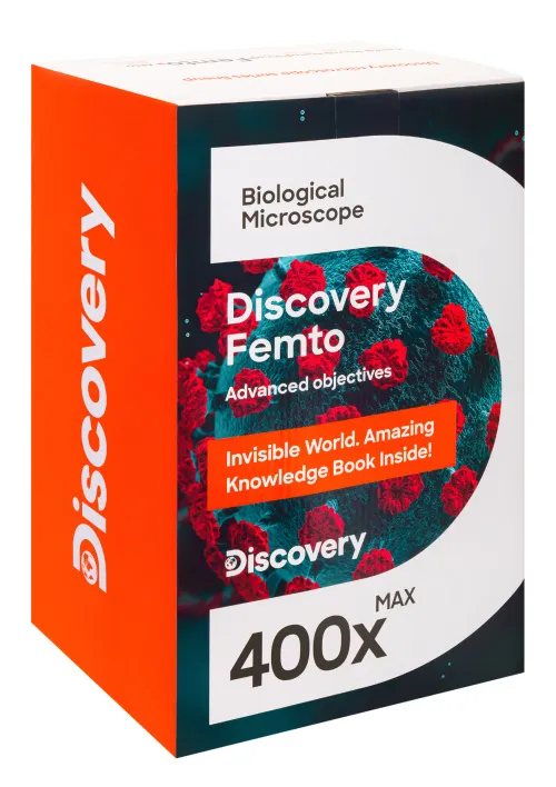 zdjęcie Mikroskop cyfrowy Levenhuk Discovery Femto Polar z książką,  13