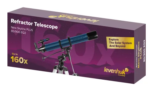foto Teleskop Levenhuk New Skyline PLUS 80/900 EQ2,  2