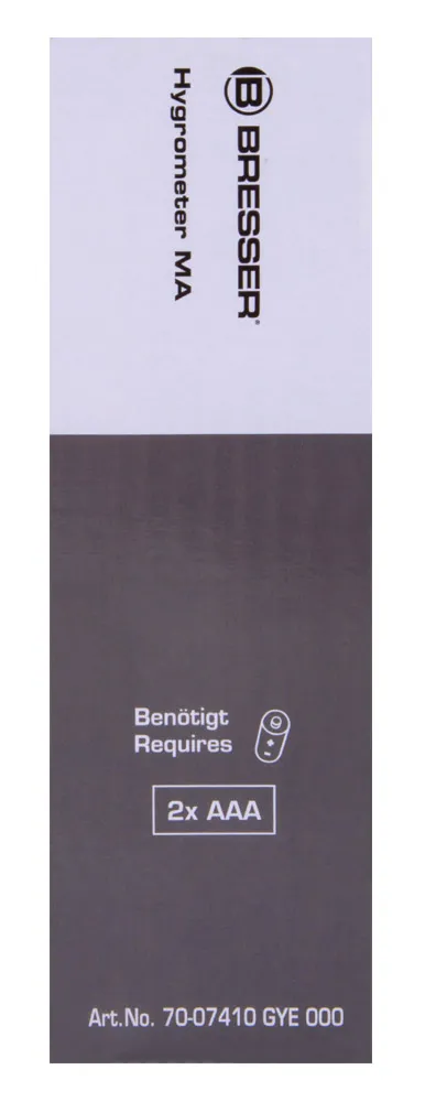 obraz Higrometr Bresser z alarmem pleśniowym, biały,  11