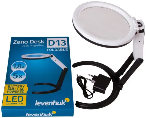 obraz Lupa Levenhuk Zeno Desk D13,  3