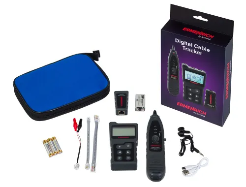 obraz Wykrywacz przewodów cyfrowych Ermenrich NetGeeks NP40,  2