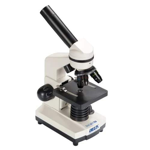 foto Mikroskop Delta Optical BioLight 100 biały z mikrotomem uczniowskim,  3