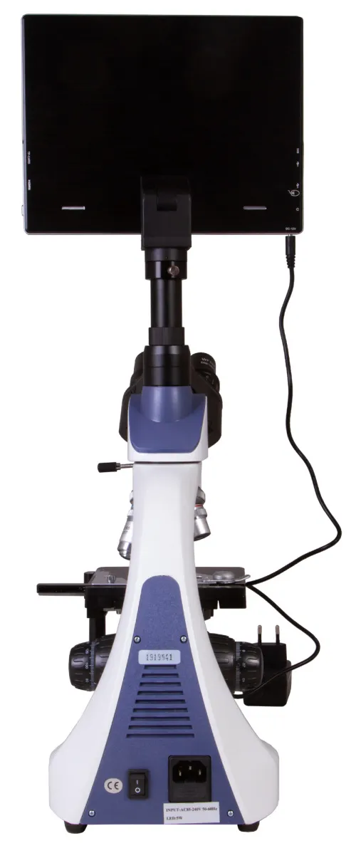 obraz Trójokularowy mikroskop cyfrowy Levenhuk MED D10T LCD,  8