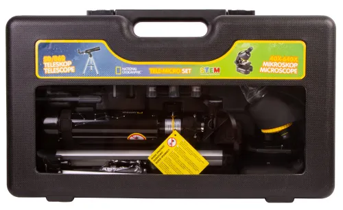 zdjęcie Zestaw Bresser National Geographic: teleskop 50/360 AZ i mikroskop 40x–640x,  2