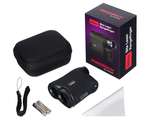 zdjęcie Budowlany dalmierz laserowy Ermenrich LR600, czarny,  2