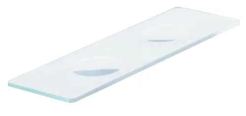 foto Szkiełka podstawowe Levenhuk G50 2H z dwoma łezkami, 50 sztuk,  6