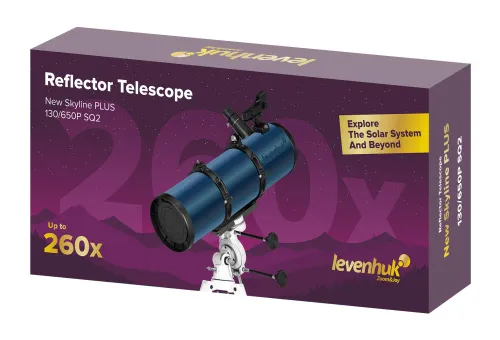 obraz Teleskop Levenhuk New Skyline PLUS 130/650P SQ2,  2