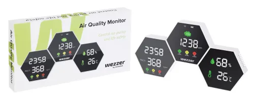 fotografia Miernik zanieczyszczenia powietrza Levenhuk Wezzer Air PRO DM50,  3