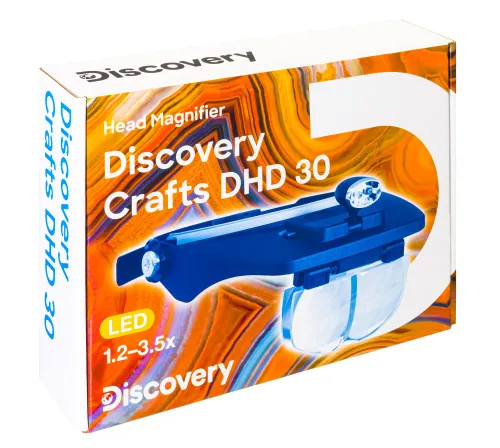 fotografia Lupa nagłowna Levenhuk Discovery Crafts DHD 30,  12
