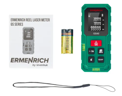foto Miernik laserowy Ermenrich Reel PLUS GS40,  2