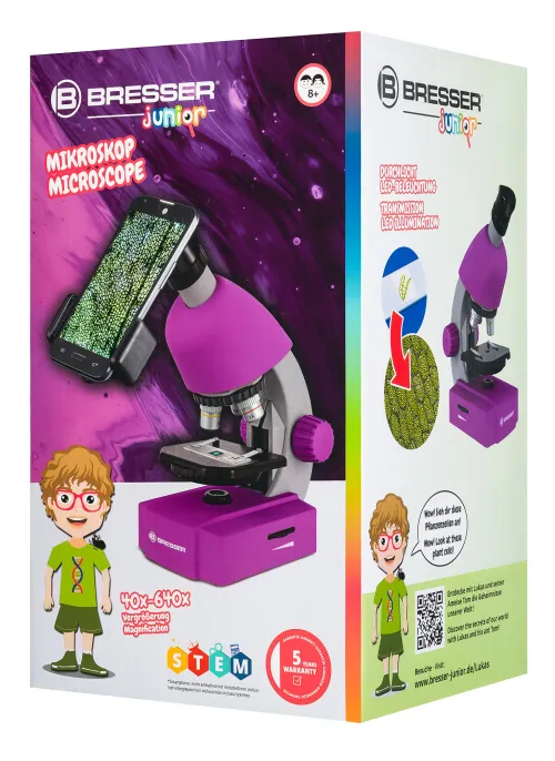fotografia Mikroskop Bresser Junior 40x-640x,  18