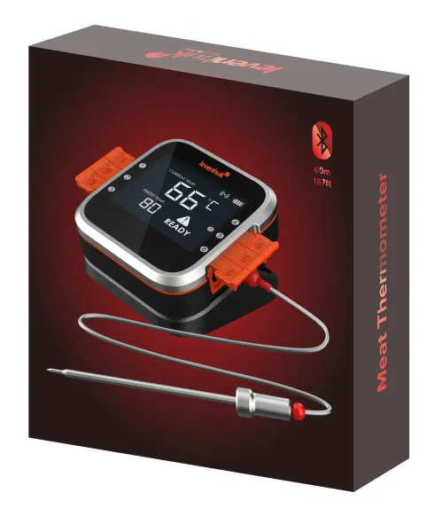 obraz Termometr do mięsa Levenhuk Wezzer Grill BT20,  2