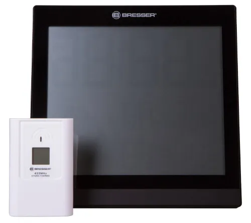 foto Stacja meteorologiczna Bresser TemeoTrend JC LCD RC (zegar ścienny), czarna,  7