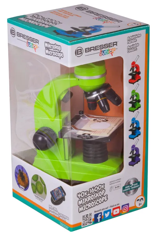zdjęcie Mikroskop Bresser Junior Biolux SEL 40–1600x,  11